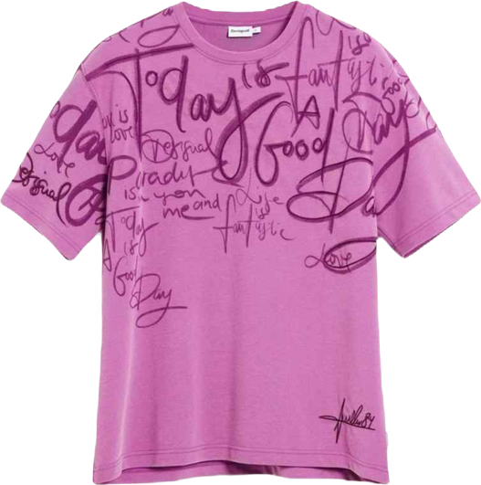 Men's Short-sleeve T-shirt with lettering