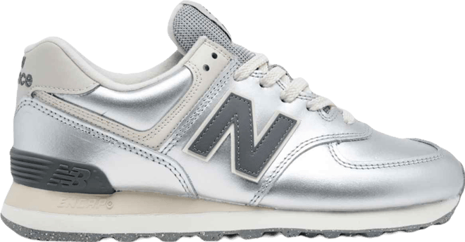 Women's 574 Metallic Casual Sneakers from Finish Line