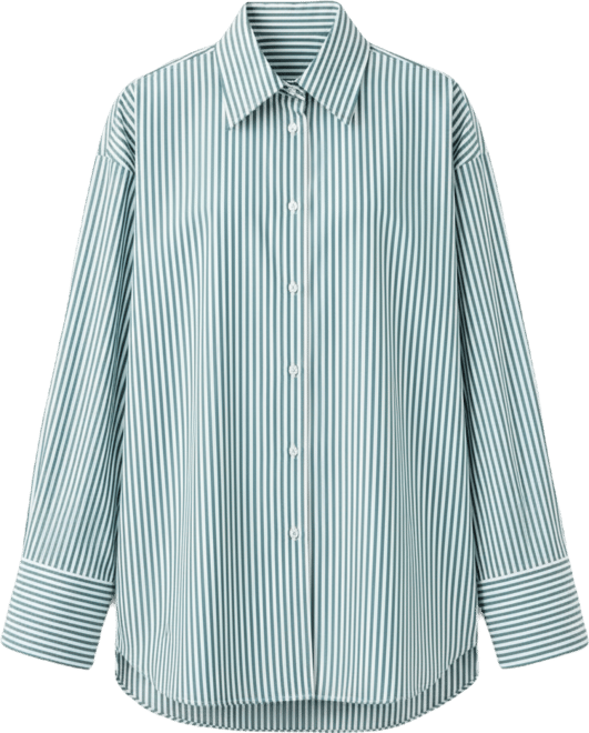 Women's Oversize Striped Shirt
