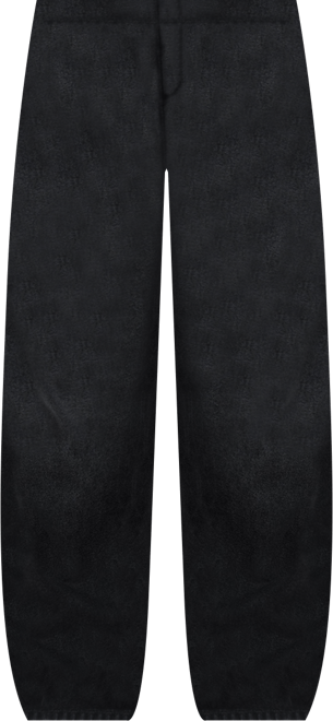 Women's Vintage Wash Black Baggy Denim Jeans