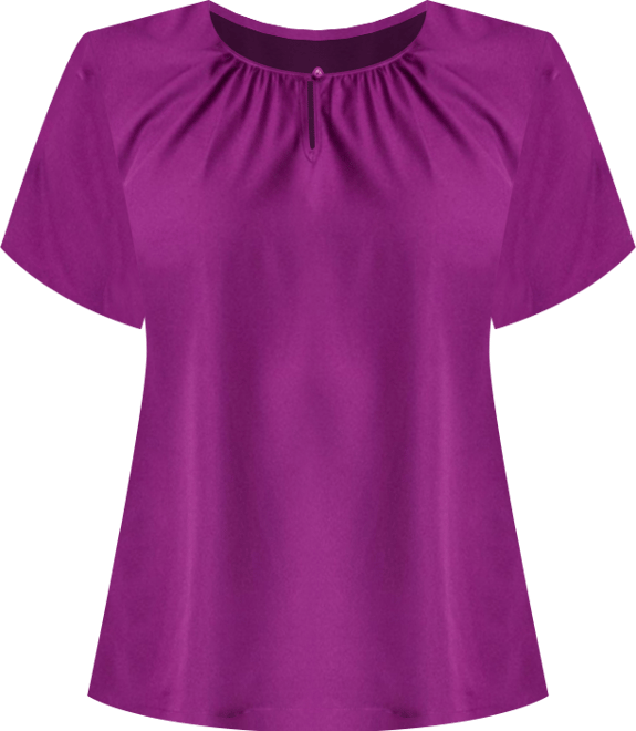 Women's Keyhole Dolman Sleeve Blouse