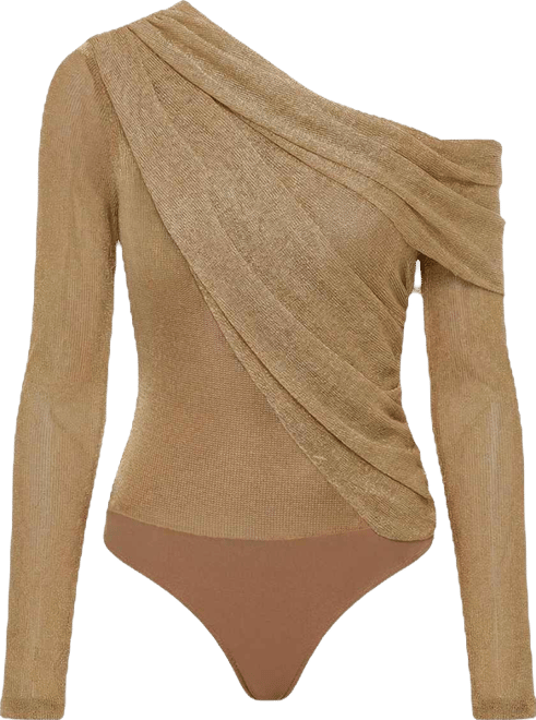 Women's Opulent Metallic Bodysuit