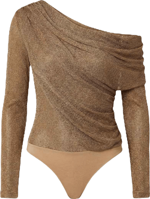 Women's Opulent Metallic Bodysuit