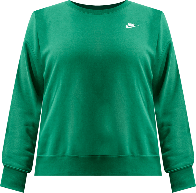 Nike Sportswear Club Fleece Women's Loose Crew-Neck Sweatshirt (Plus Size)