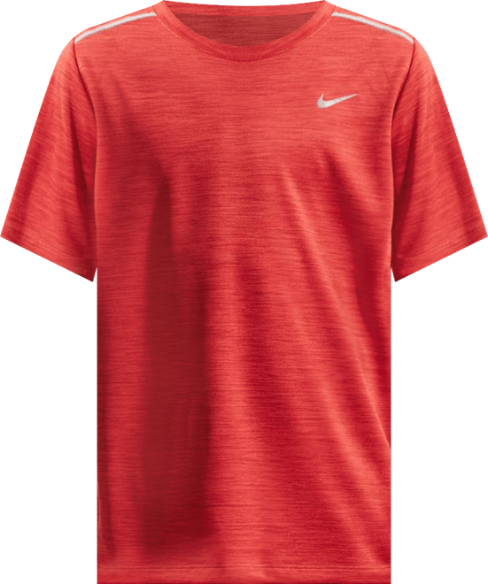 Nike Miler Playera de manga corta Dri-FIT para niños talla grande