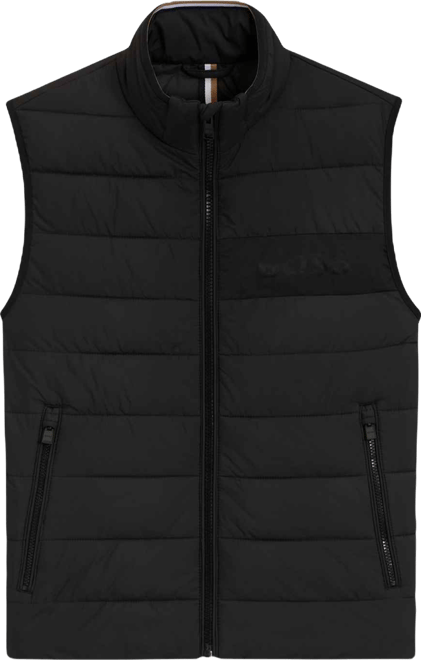 Boss by  Men's Water-Repellent Tonal Logo Gilet