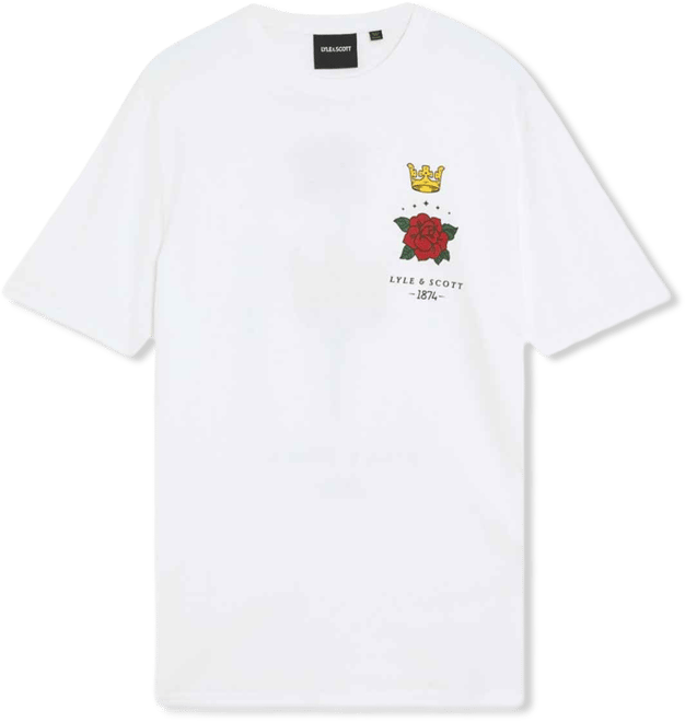 Men's Rose And Crown Graphic T-shirt