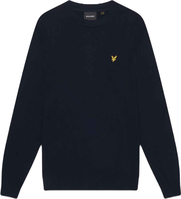 Men's Cotton Merino Crew Neck Sweater