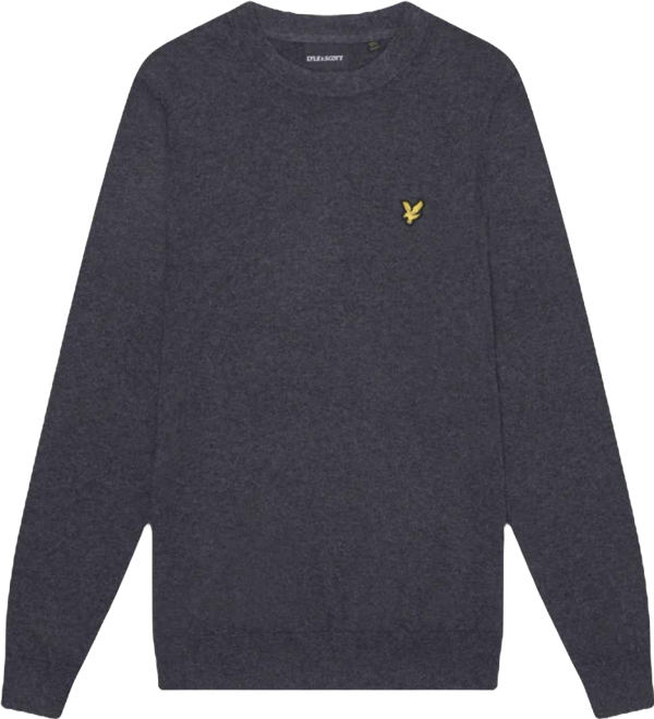 Men's Cotton Merino Crew Neck Sweater