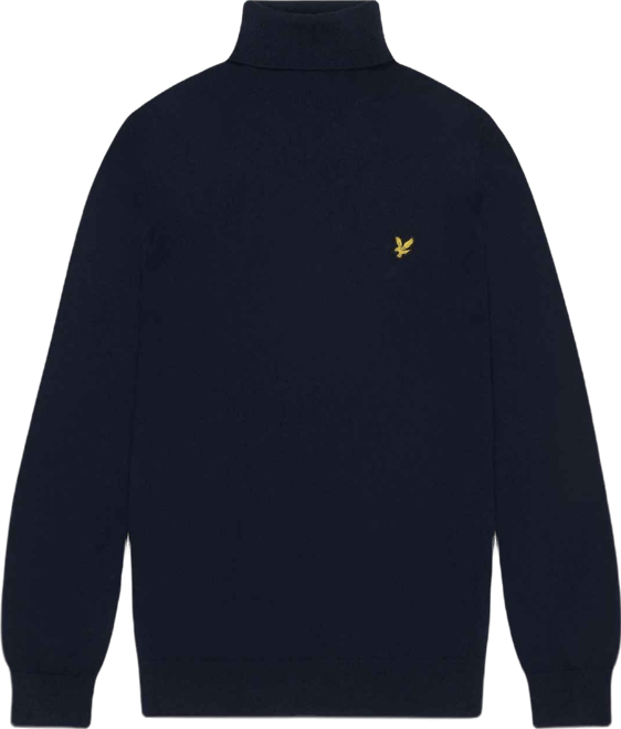 Men's Cotton Merino Turtleneck Sweater