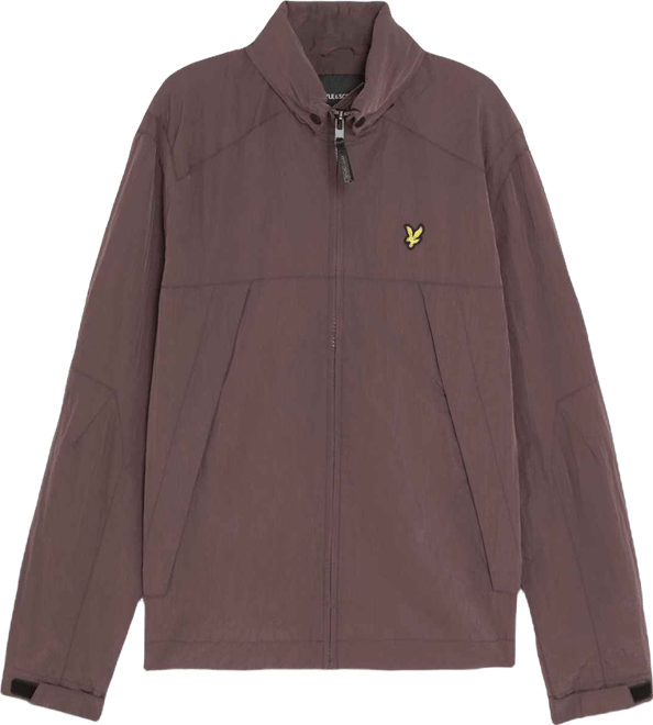 Men's Long Sleeve Fold Away Hood Jacket