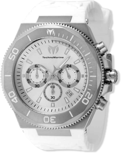 Men's Tm-224015 Manta Quartz Chronograph Black Dial Watch