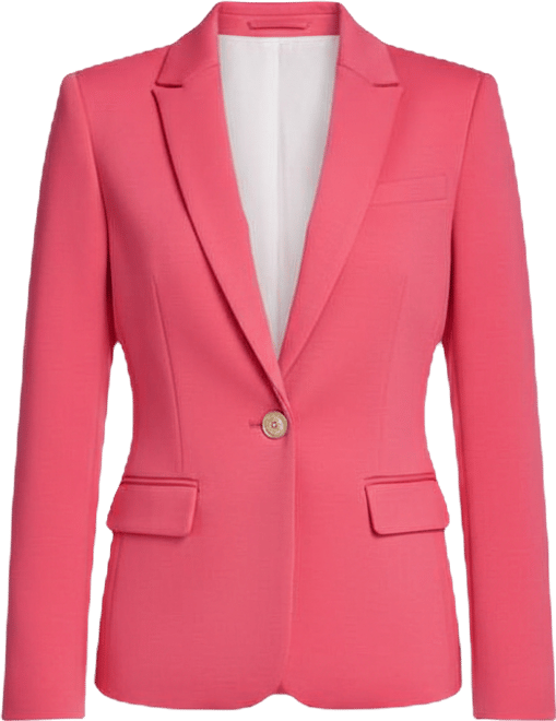 Women's One-Button Blazer