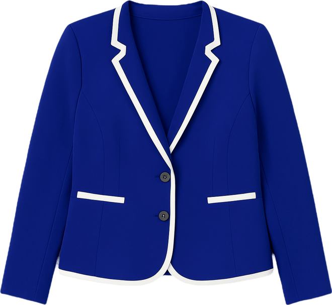 Women's Two-Button Long-Sleeve Jacket