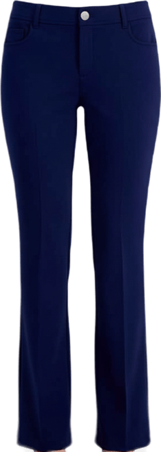 Petite Mid-Rise Bootcut Pants