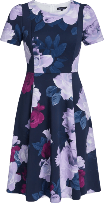 Women's Crewneck Midi Dress