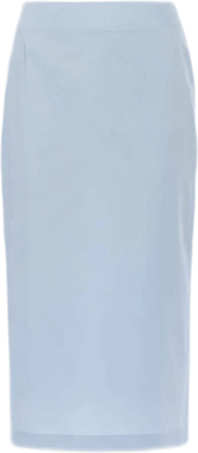 Women's Ginni Mid Waist Column Midi Skirt