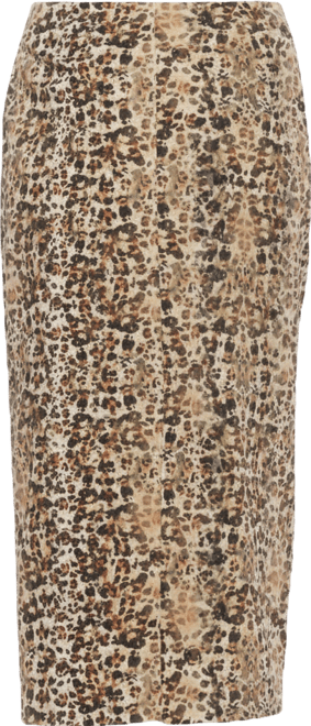 Women's Ginni Mid Waist Column Midi Skirt