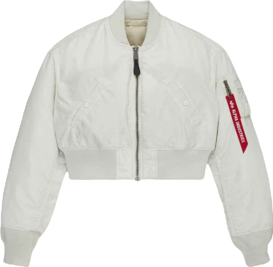 Women's Cropped Ma-1 Flight Jacket W