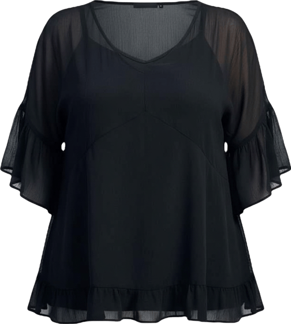 Women's Harlow Frill Detail Blouse
