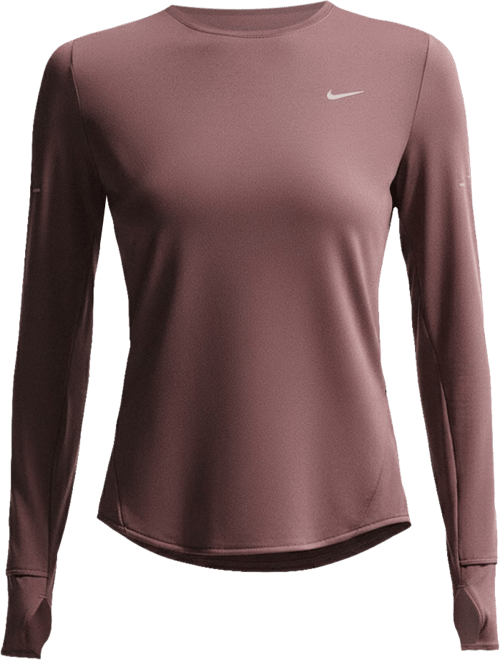 나이키 스위프트 여성 드라이 핏 UV 긴팔 크루넥 러닝 탑