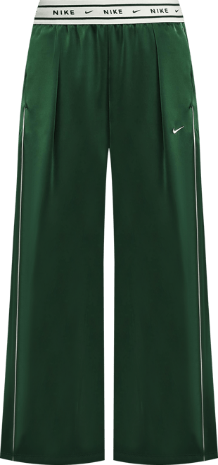 Nike Sportswear Bol Kesimli Normal Belli Saten Kadın Eşofman Altı