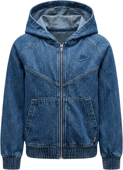 Nike Sportswear Collection Chaqueta vaquera con capucha y cremallera completa - Niño/a