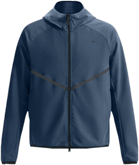 Nike Tech Shori Örgü Tam Boy Fermuarlı Windrunner Erkek Ceketi
