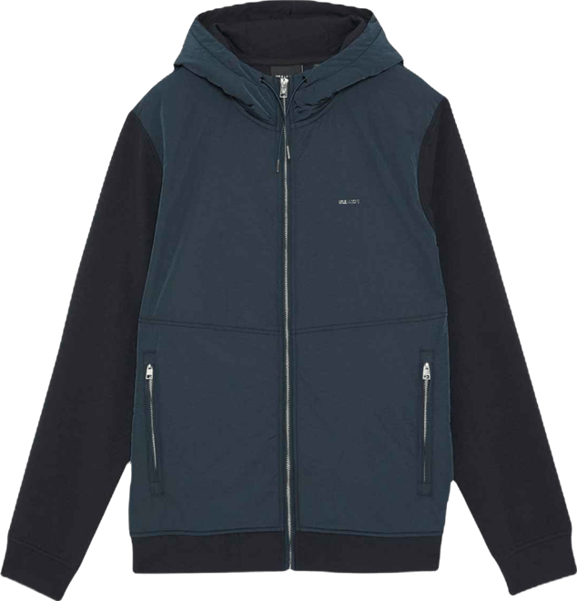 Men's Half Raglan Hybrid Hoodie