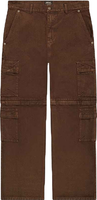 Men's Baggy Zip Off Cargo Pants