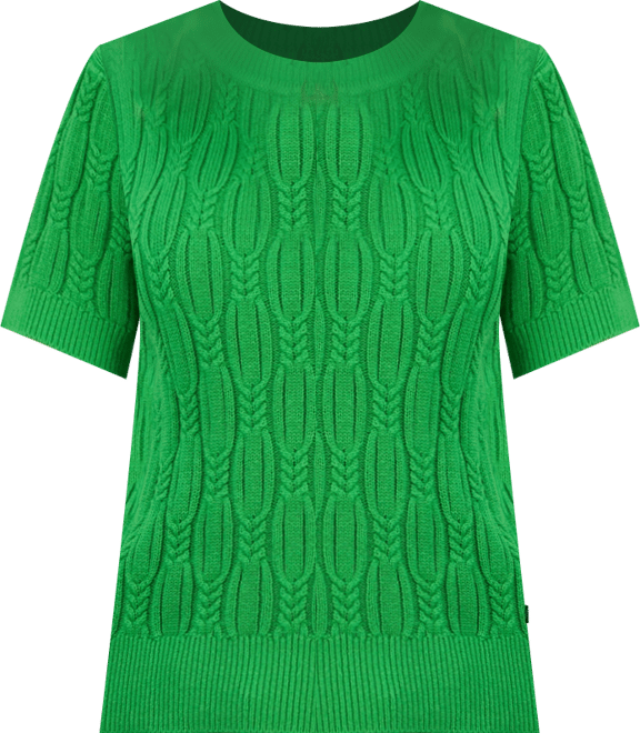 Nautica Women's Cotton Cable-Knit Sweater