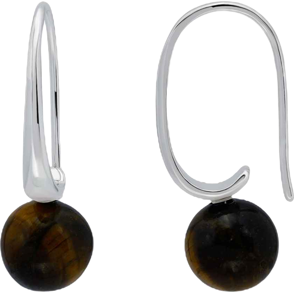 Silver Plated Hardwired Fishhook Earrings