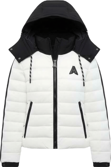 Women's Rousset Lightweight Cinched Puffer Jacket with Contrast Detailing