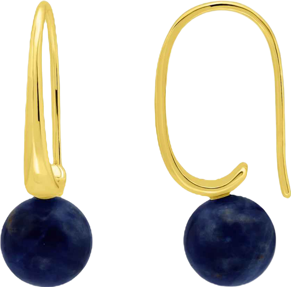 Gold Plated Hardwired Fishhook Earrings