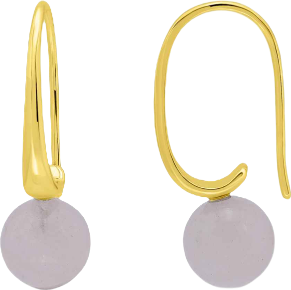 Gold Plated Hardwired Fishhook Earrings