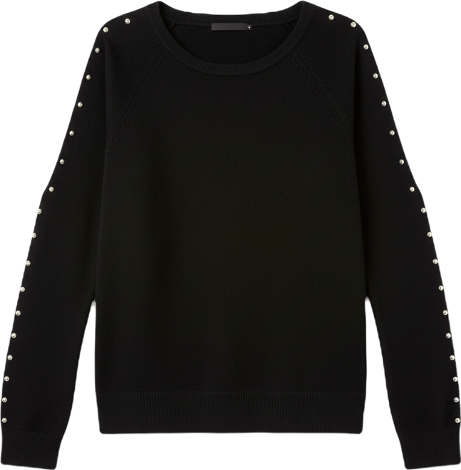 Women's Cold Shoulder Full Length Sleeves Sweater