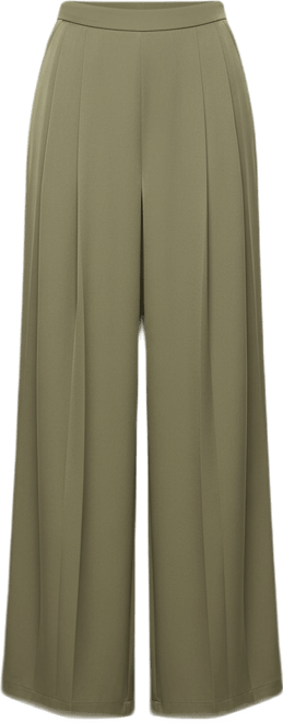Women's Clara Wide Leg Pleated Trousers