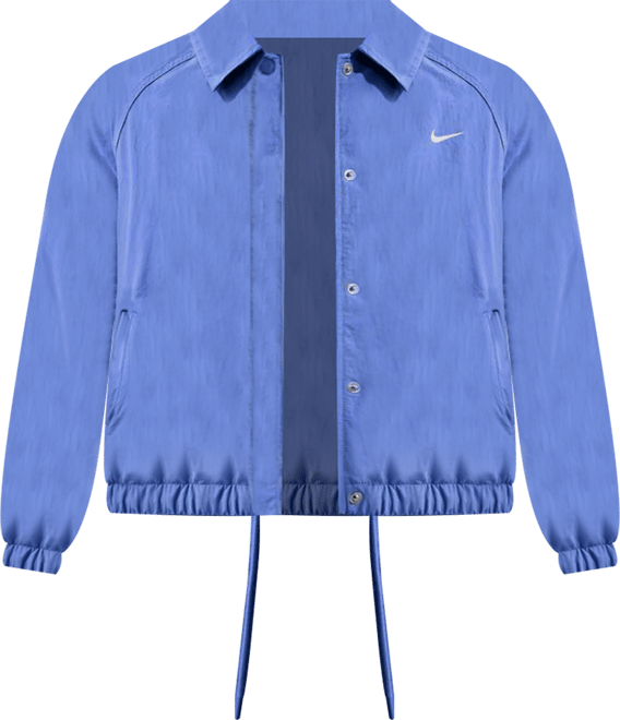 Nike Sportswear Chamarra de coach oversized para mujer (talla grande)