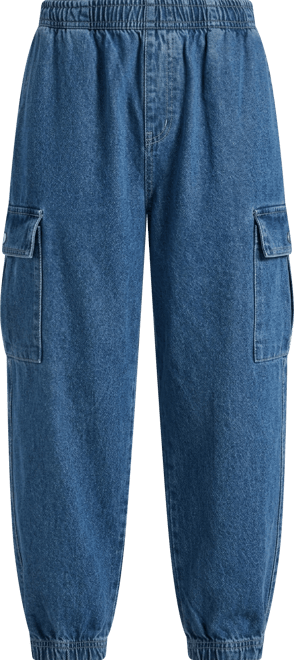 Nike Sportswear Collection Pants cargo de denim para niños talla grande