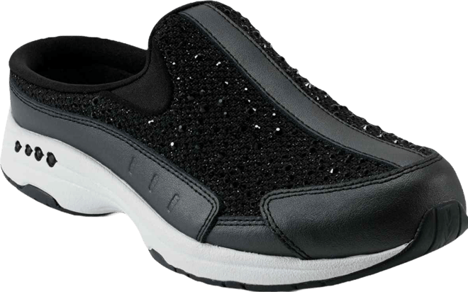 Women's Traveltime Sparkle Slip-On Mule Walking Sneakers