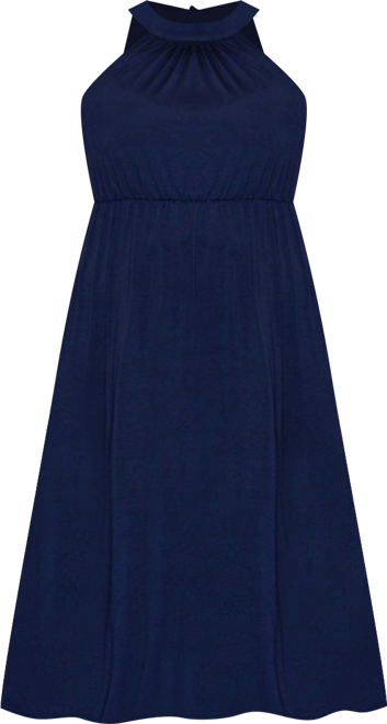 Women's Plus Size Cassia Halter Neck Dress