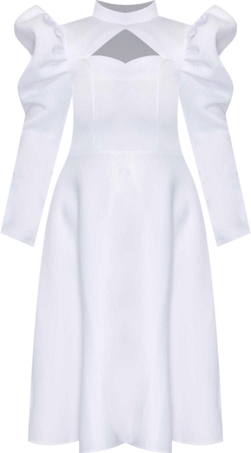 Plus Size Isabella Neoprene Statement Dress