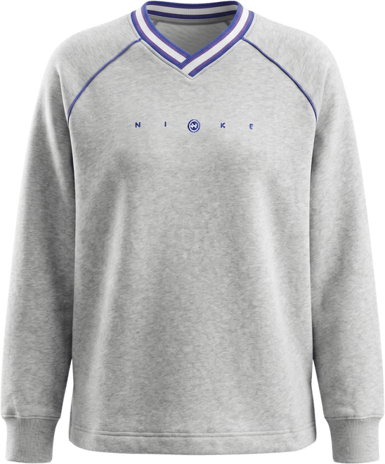 Nike Sportswear Phoenix Fleece 女款寬版圖樣有領衫
