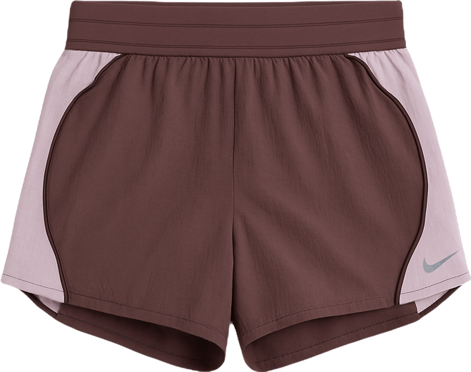 Nike Swift Shorts de correr de tiro alto Repel con forro de ropa interior para mujer