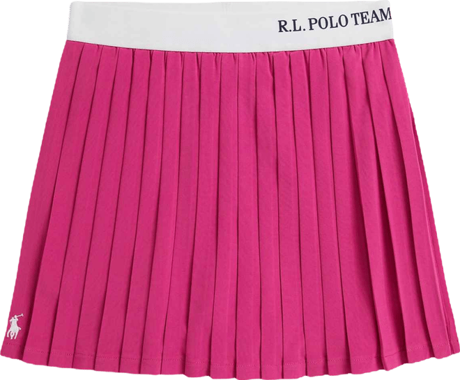 Girls 7-16 Pleated Stretch Skort