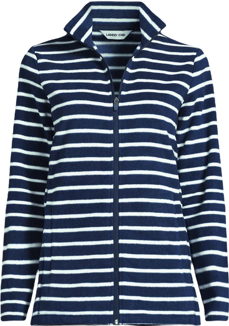 Women's Petite Anyweather Fleece Full Zip Print Jacket