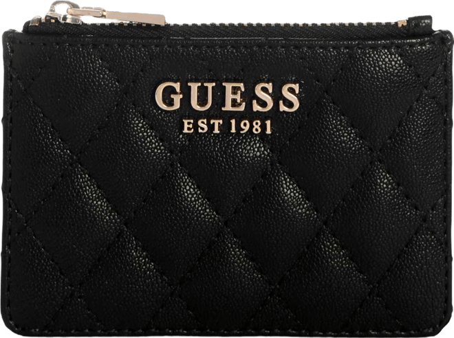 Atabey Top Zip Credit Card Case Wallet