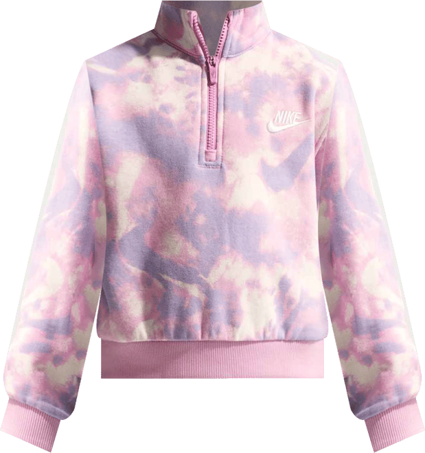 Nike Sportswear Club Fleece Sudadera de manga larga de medio cierre para niña talla grande
