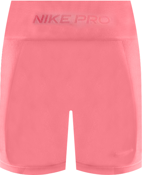Nike Pro Seamless Shorts de ciclismo Dri-FIT de tiro alto de 13 cm para mujer