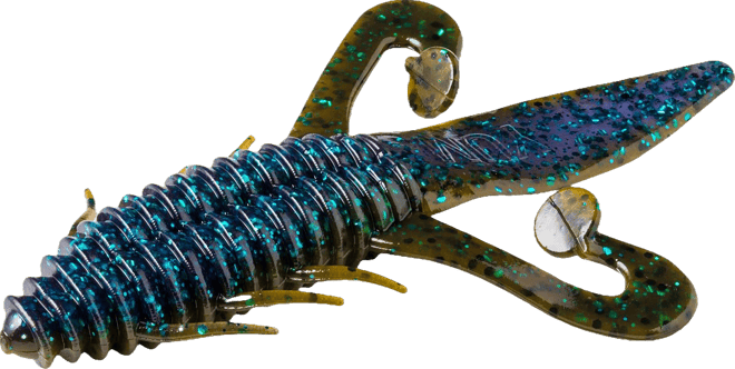 cuttr bug fishing lure Buggs Lures Curl-Tail Redfish Jig (2nd Generation) The NEW Cutter Craw kicks and swims unlike any other craw on the market Bug Baits - Soft Plastic